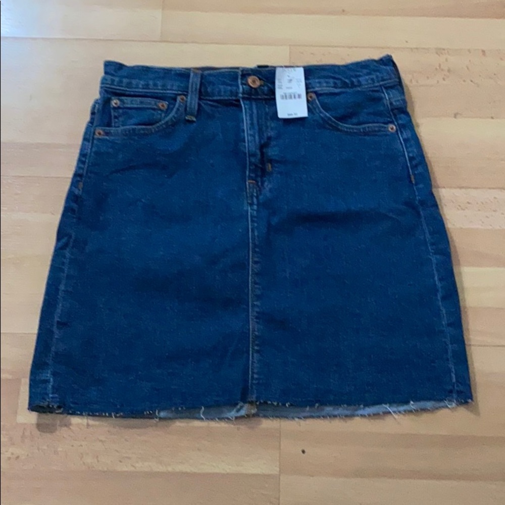 NWT Jcrew Denim Skirt